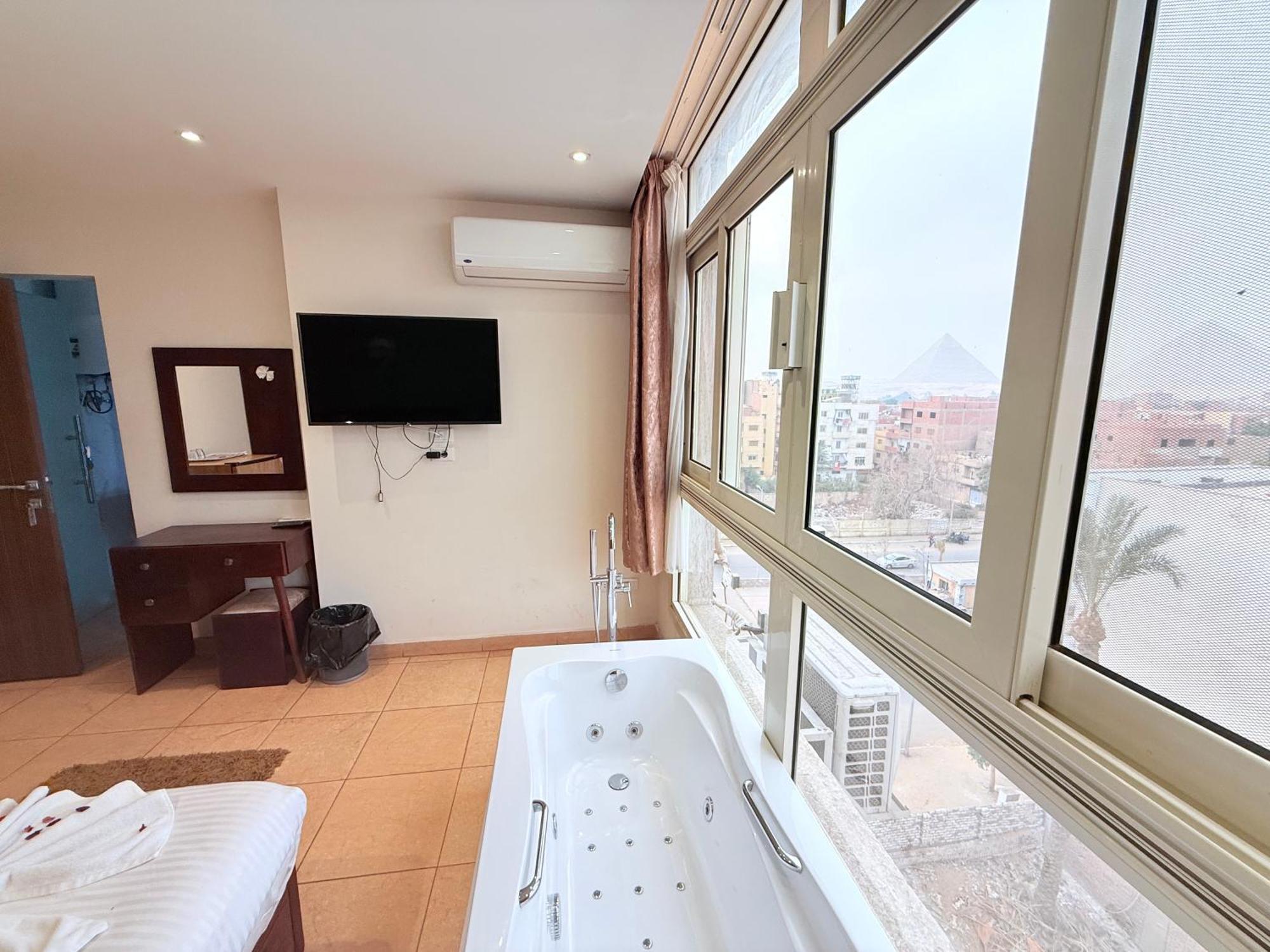 King Khafren View Inn Kafret el-Gabal エクステリア 写真
